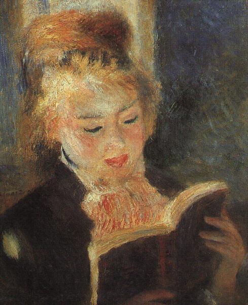 Pierre Renoir Woman Reading  fff oil painting image